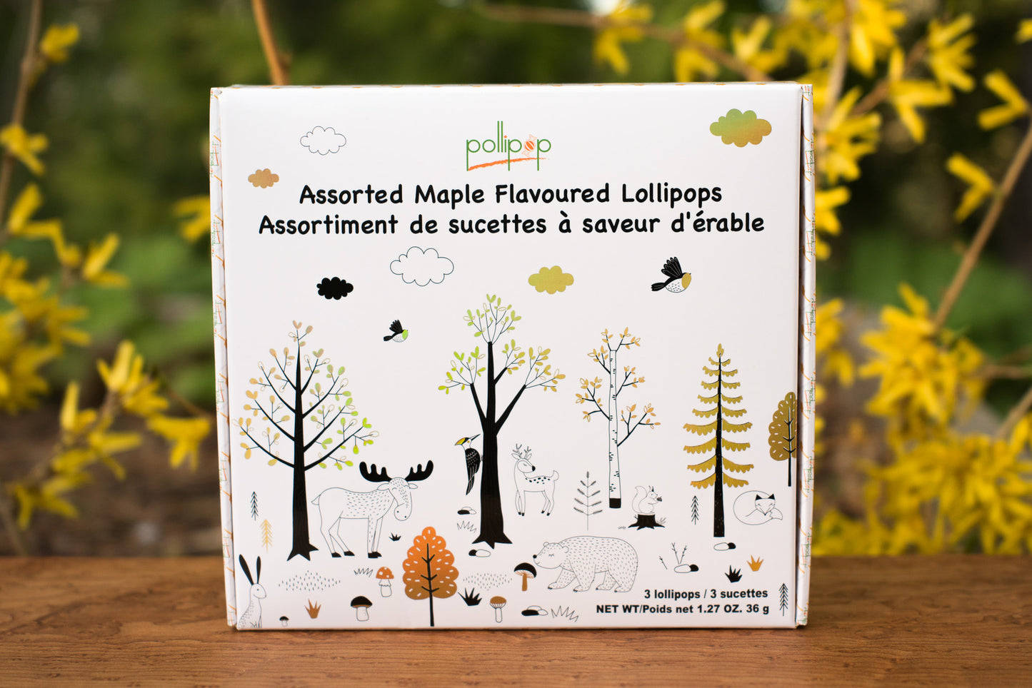 Assorted Lollipops Gift Box/Assortiment de sucettes 3X12g