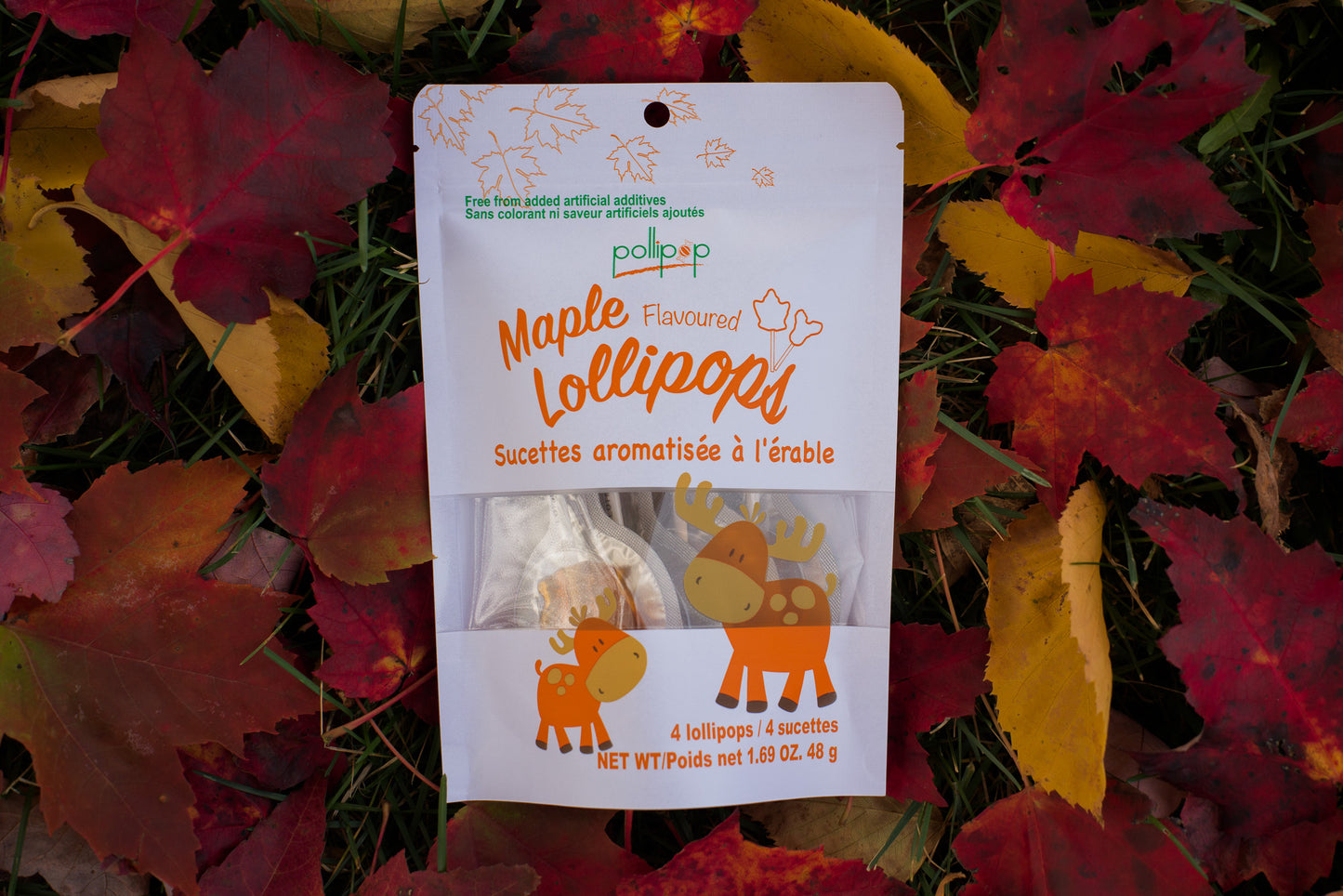 maple syrup sucker lollipop Canada gift