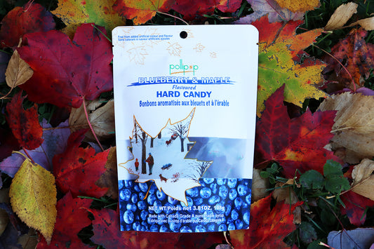 Pollipop blueberry maple candy lollipop maple sucker Pollipop Canada gift souvenir
