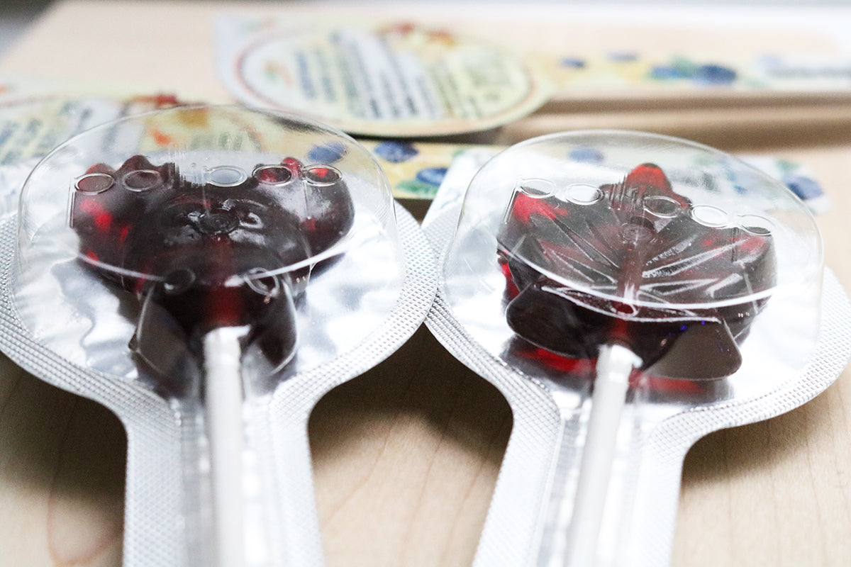Pollipop blueberry maple lollipop sucker maple candy Pollipop Canada gift souvenir