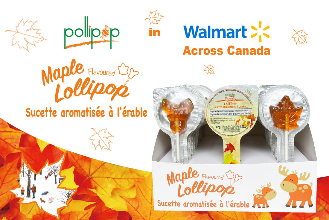 Pollipop Lollipops in Walmart across Canada