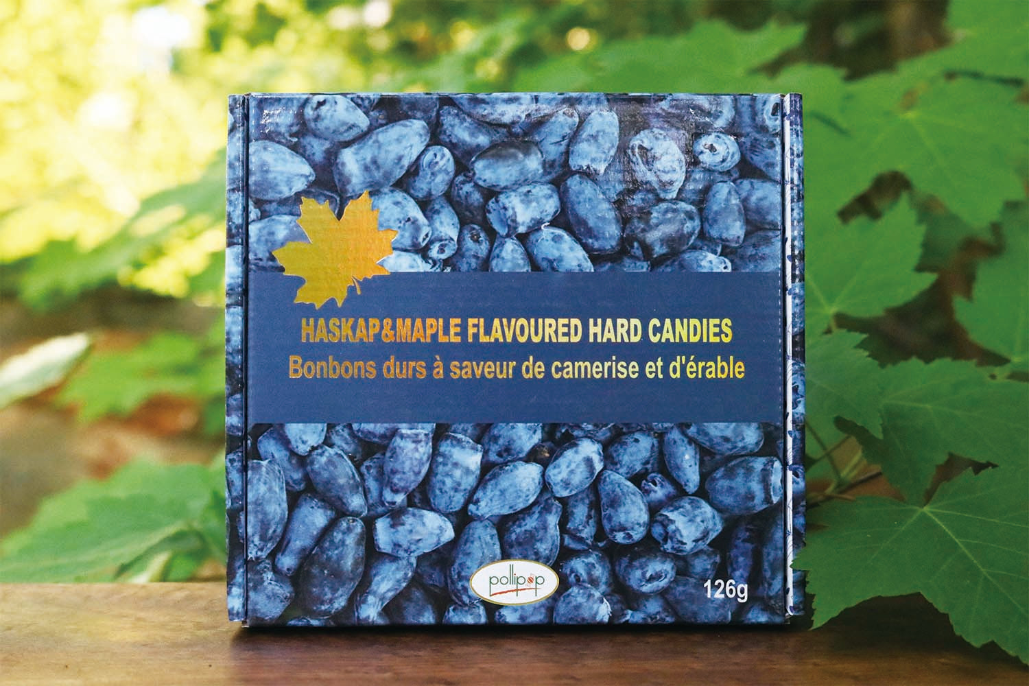 Haskap Maple Candy sucker Pollipop Canada gift souvenir