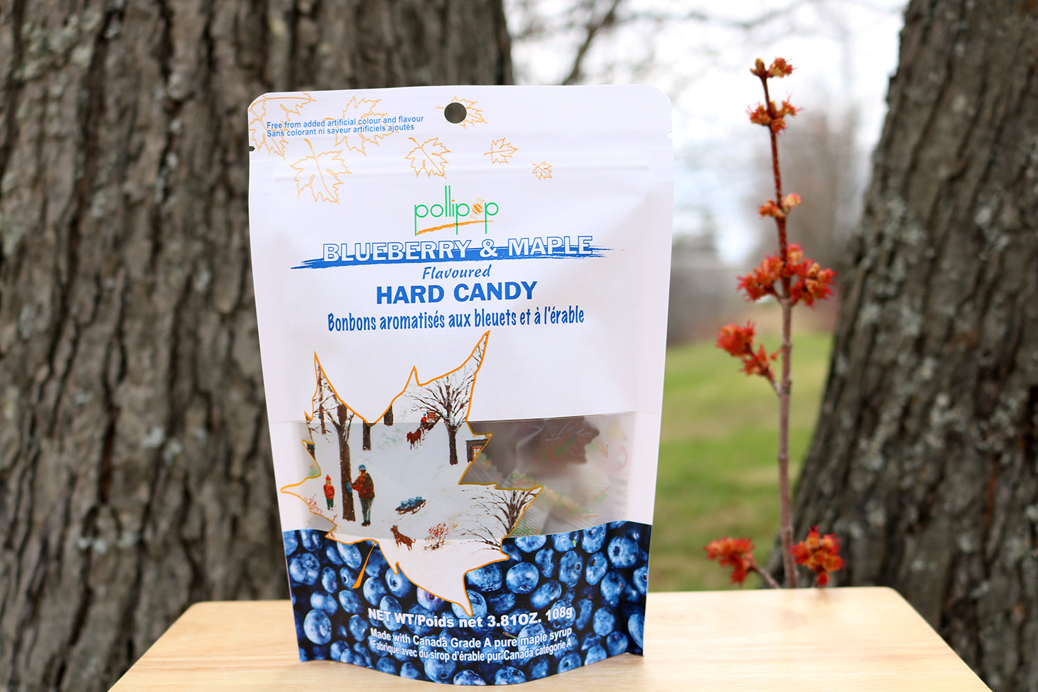 pollipop blueberry maple candy lollipop maple sucker Pollipop Canada gift souvenir