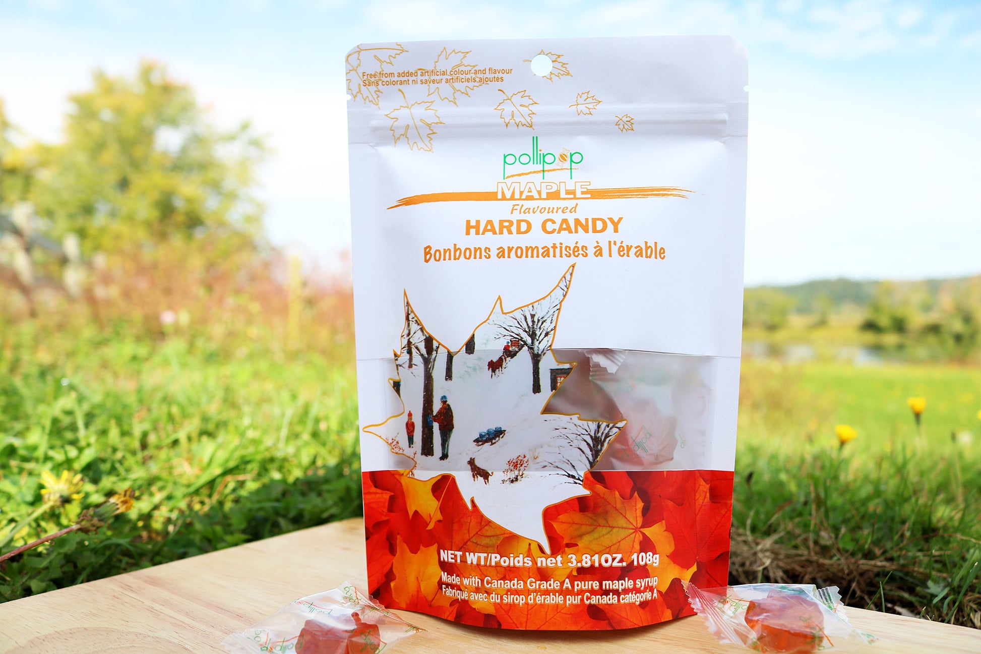 Pollipop maple candy maple lollipop maple sucker Pollipop Canada gift souvenir