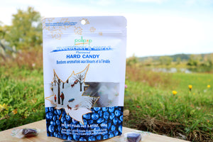 Pollipop blueberry maple candy