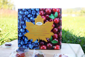 Pollipop maple candy blueberry cranberry hard candy
