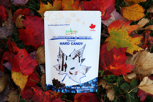 Pollipop maple candy blueberry