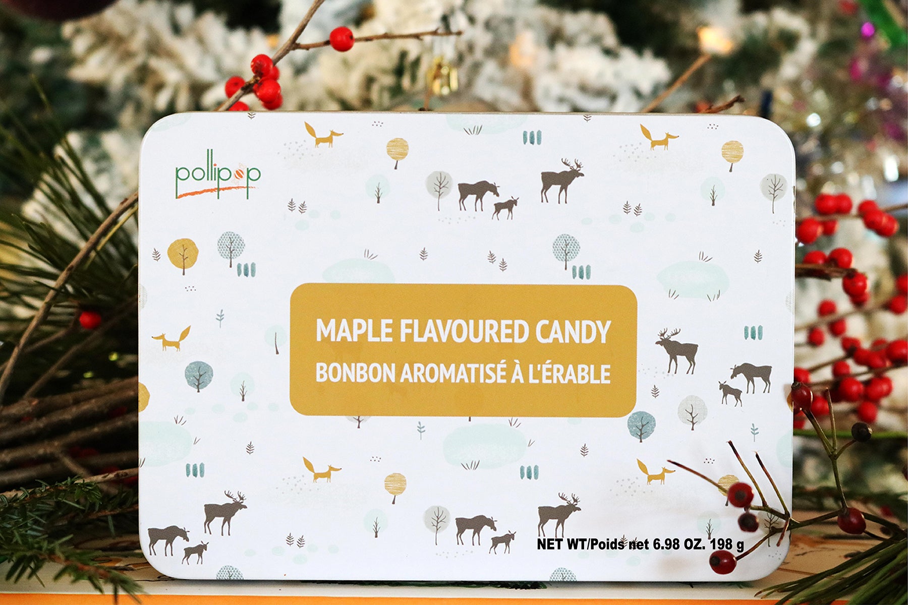 maple candy blueberry cranberry hard candy Pollipop Canada gift souvenir
