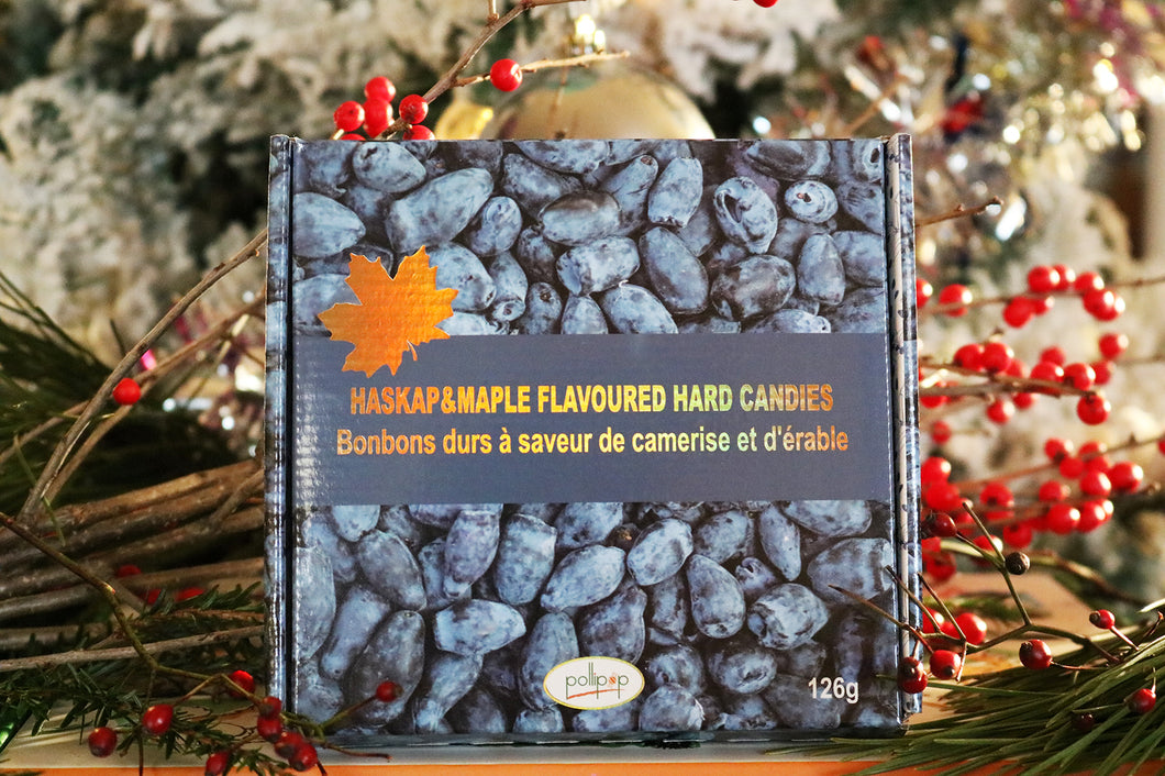 Pollipop haskap maple candy