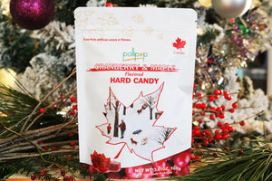 Pollipop cranberry maple candy