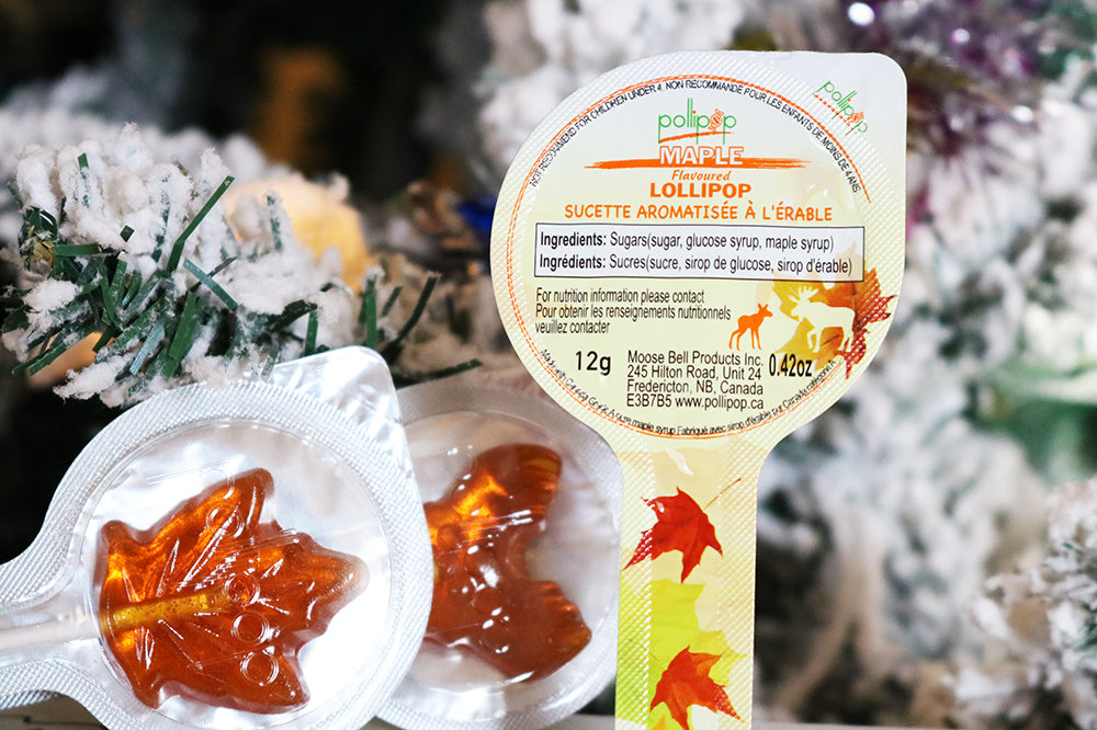 Pollipop maple lollipop sucker Canada gift souvenir