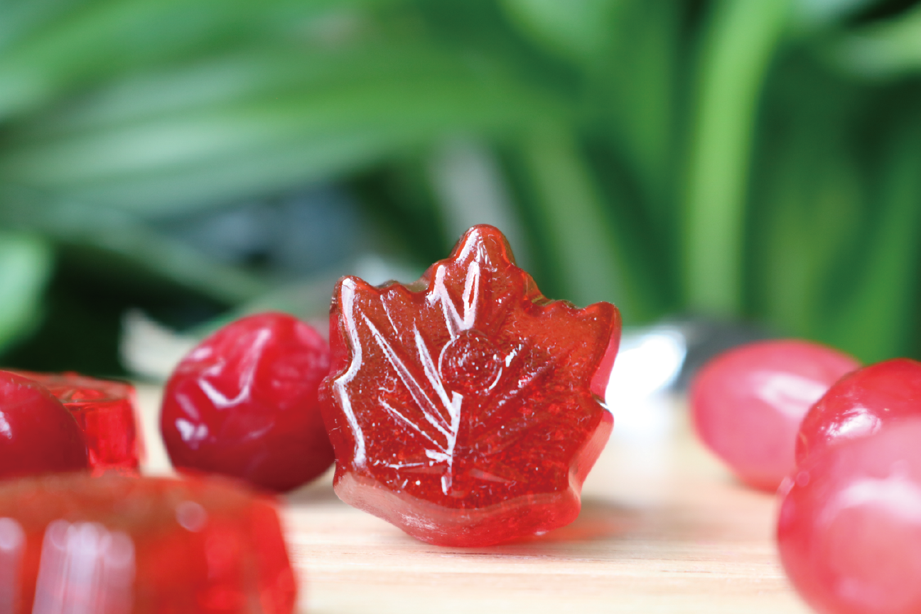 Cranberry Maple Candy Lollipop